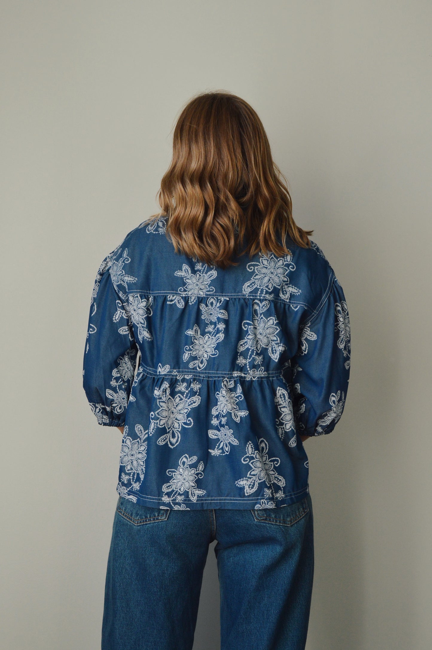 CHATEAU FLORAL BLOUSE