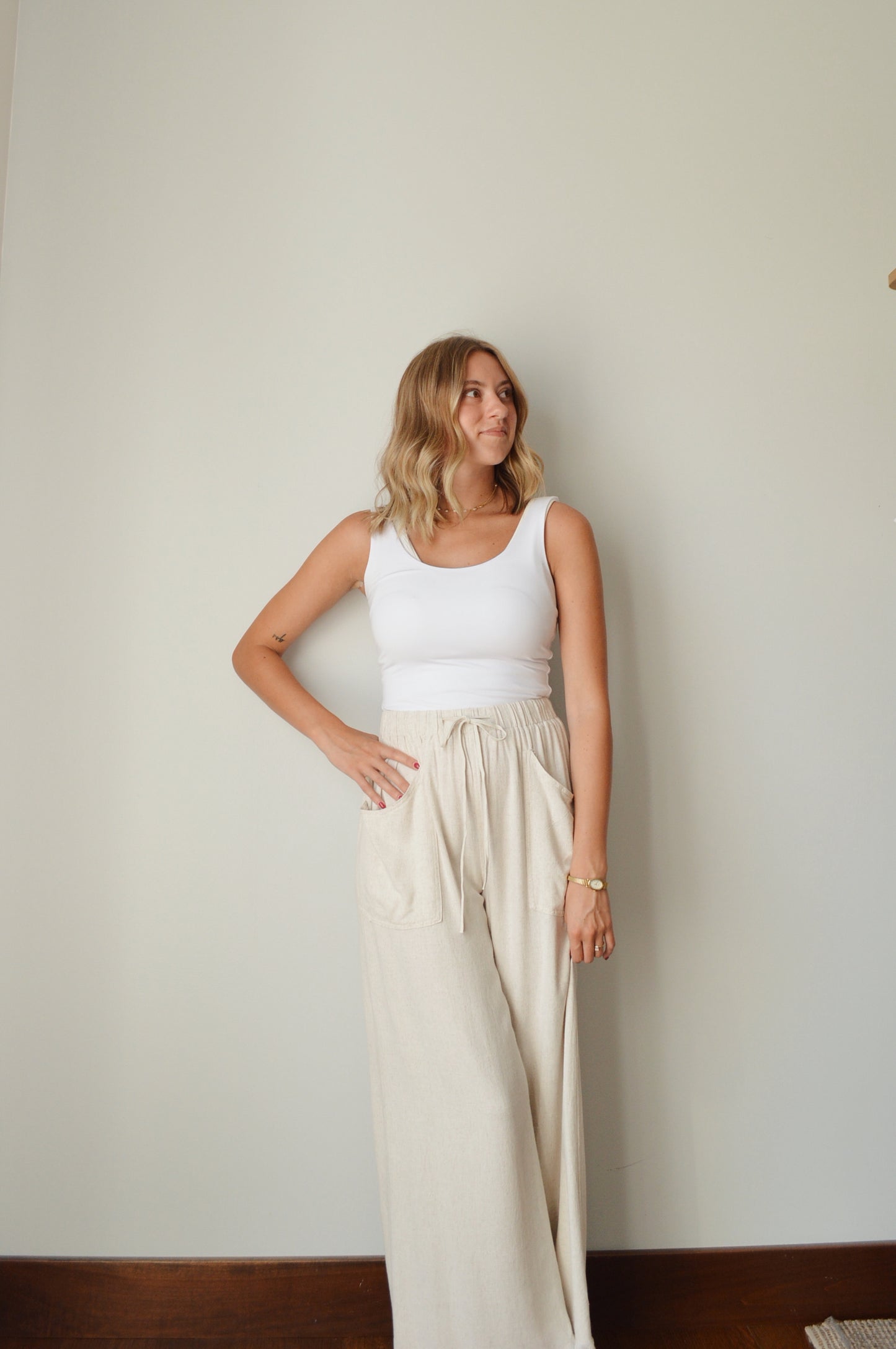 TAKE IT EASY LINEN PANTS