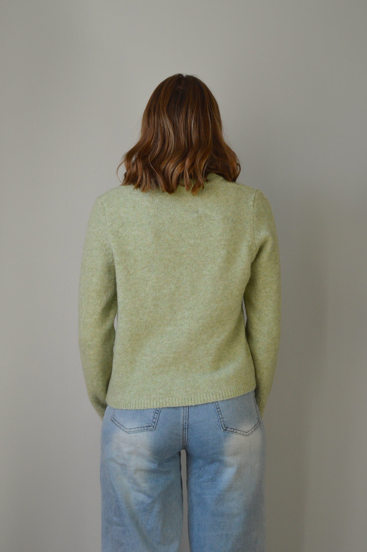 MATCHA GREEN CARDIGAN