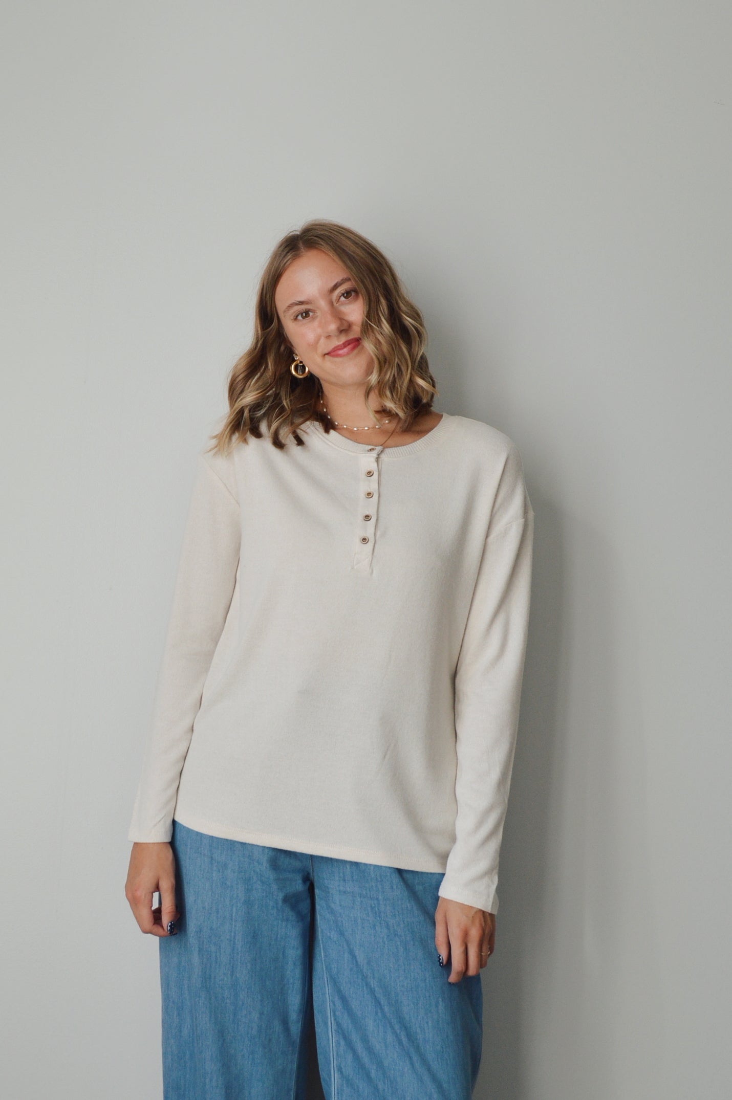 OAT HENLEY TOP