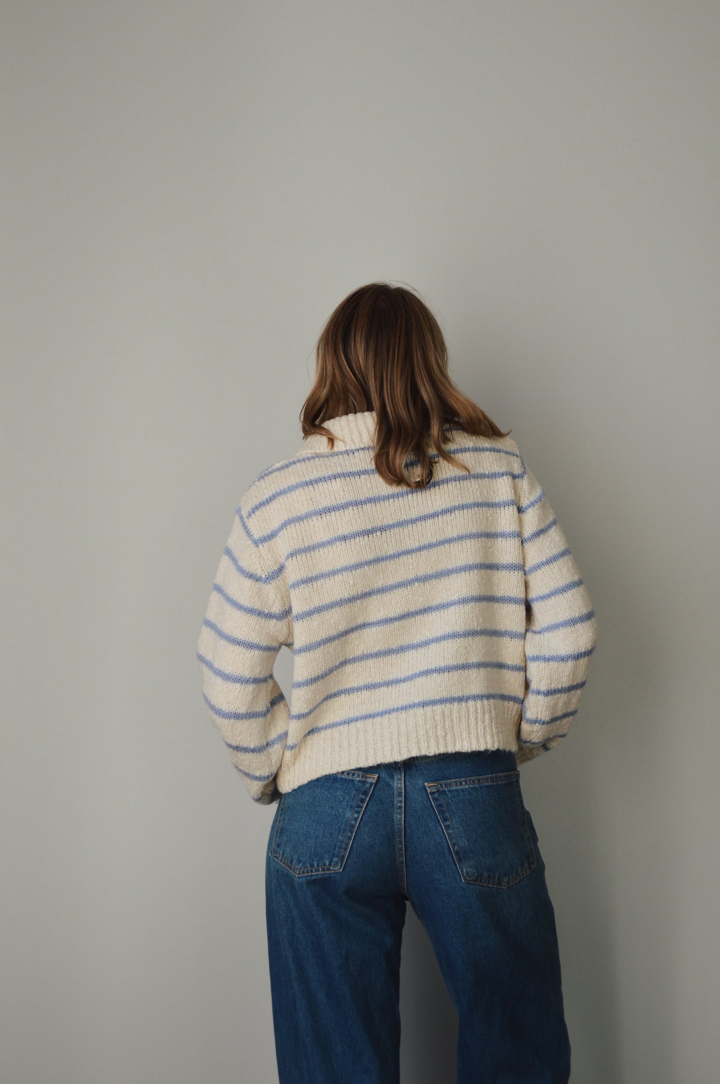 EAST COAST AUTUMN STRIPED CARDIGAN