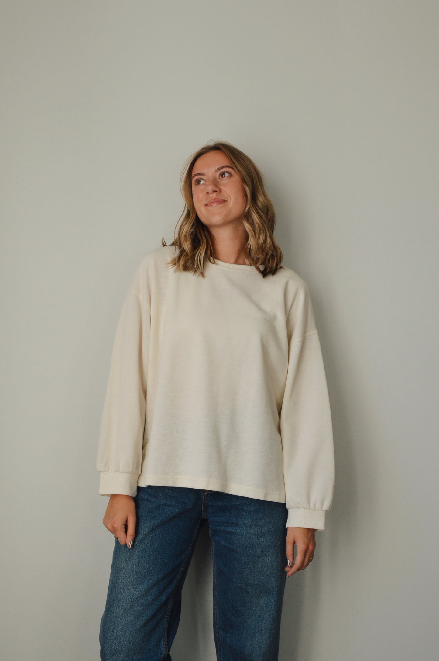 MARSHMALLOW KNIT TOP