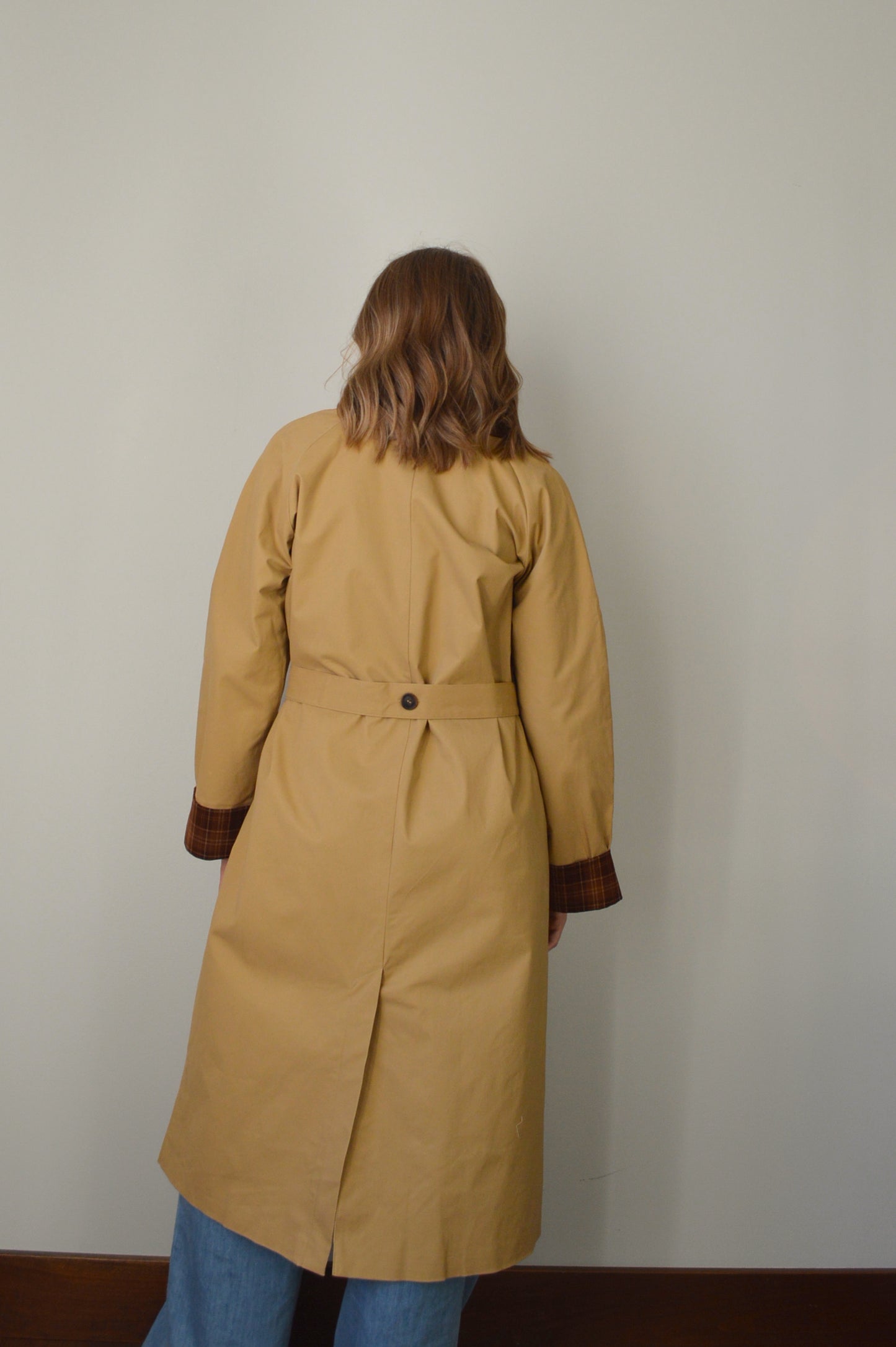 MARY JANE KHAKI TRENCH COAT