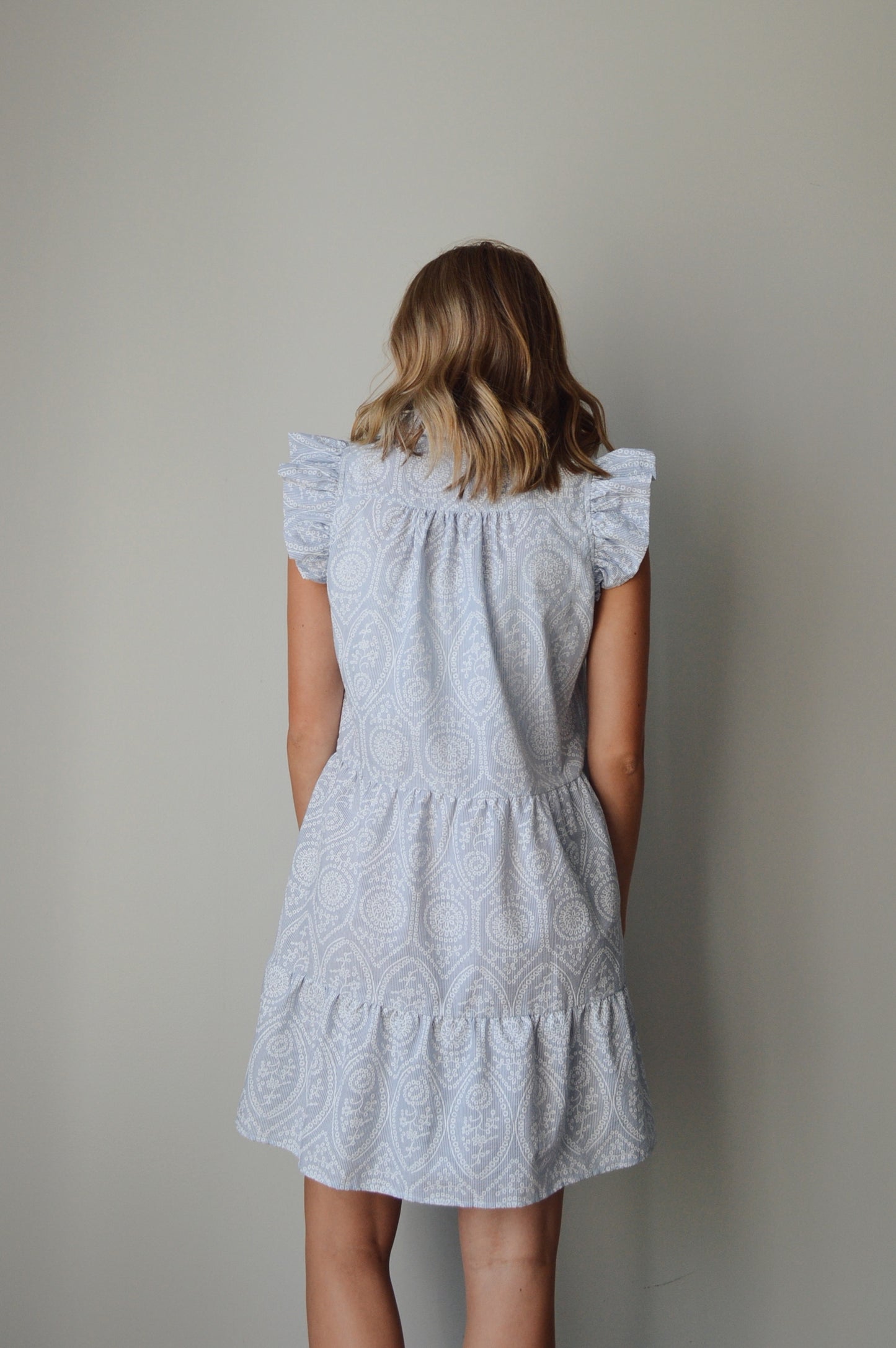 COUNTRY CLUB STRIPED DRESS