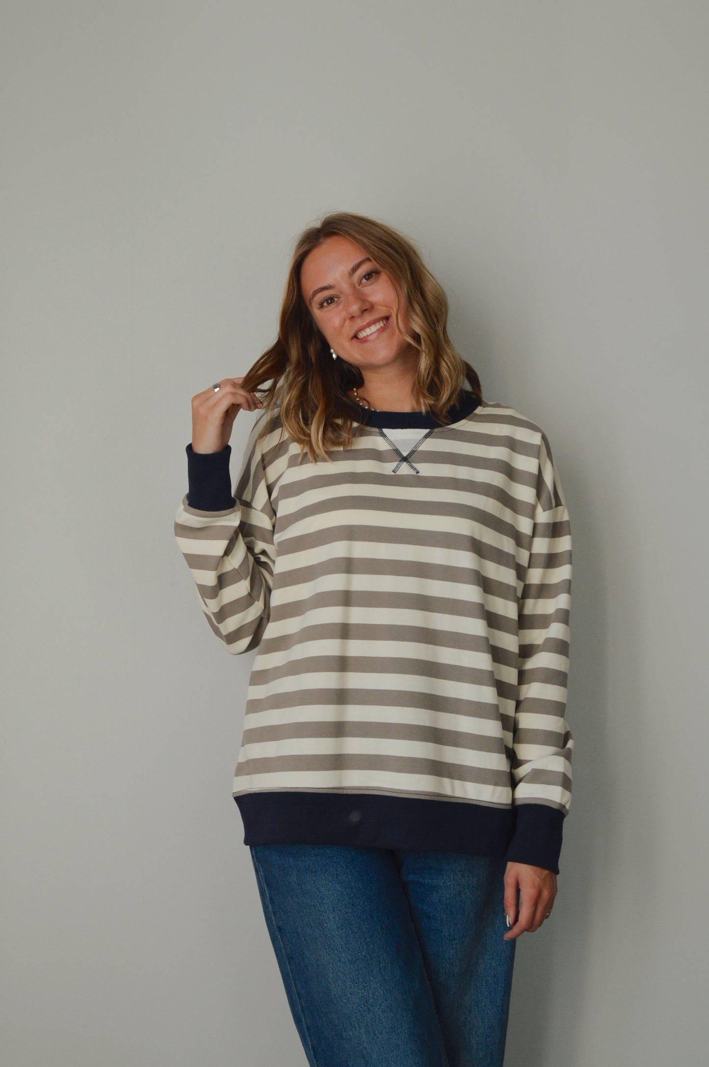 OLIVER STRIPED TOP