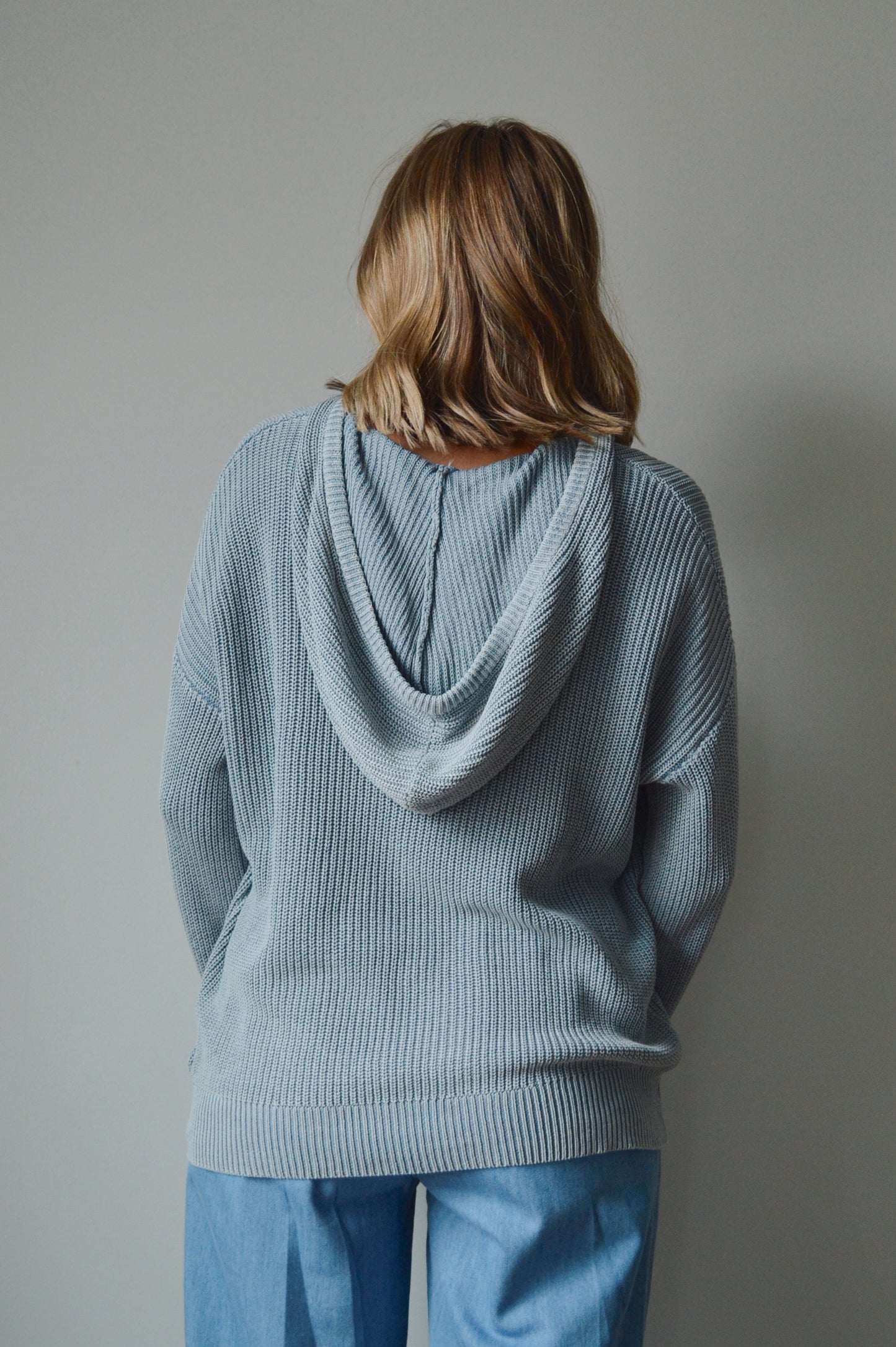 SEASCAPE KNIT HOODIE