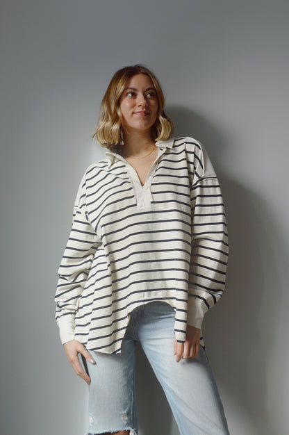 CLASSIC STRIPED TUNIC TOP