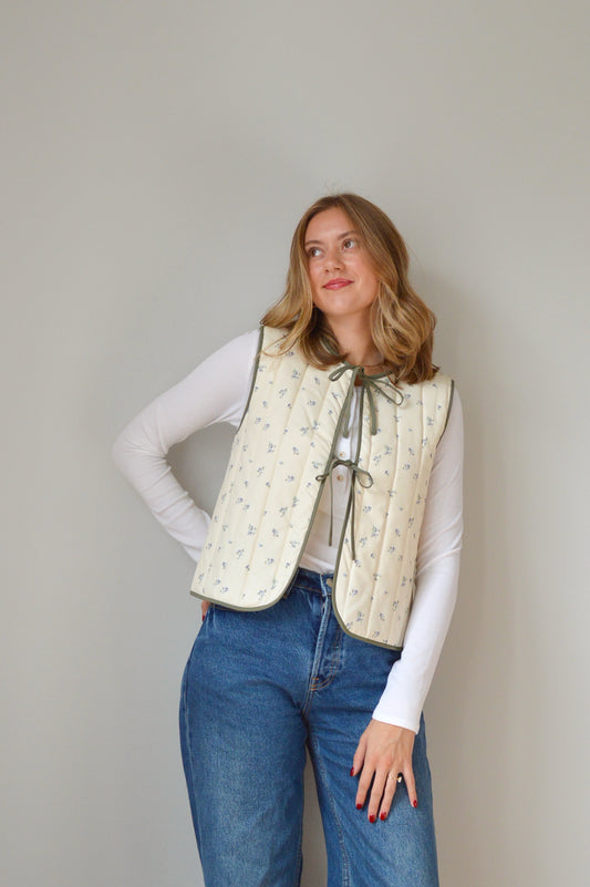 COTTAGECORE QUILTED VEST