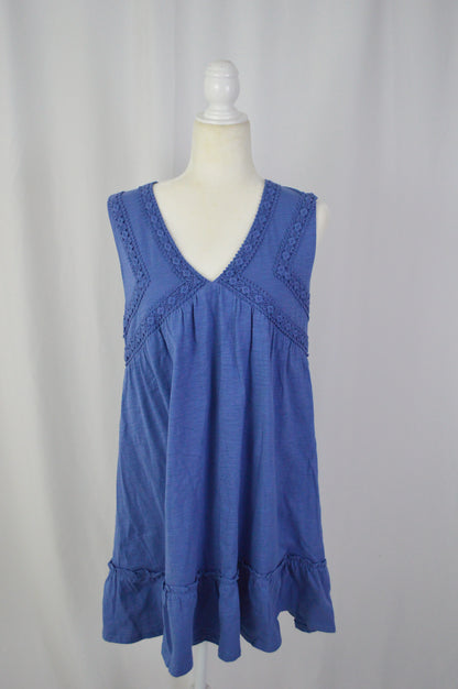 POOLSIDE LACE TRIM DRESS