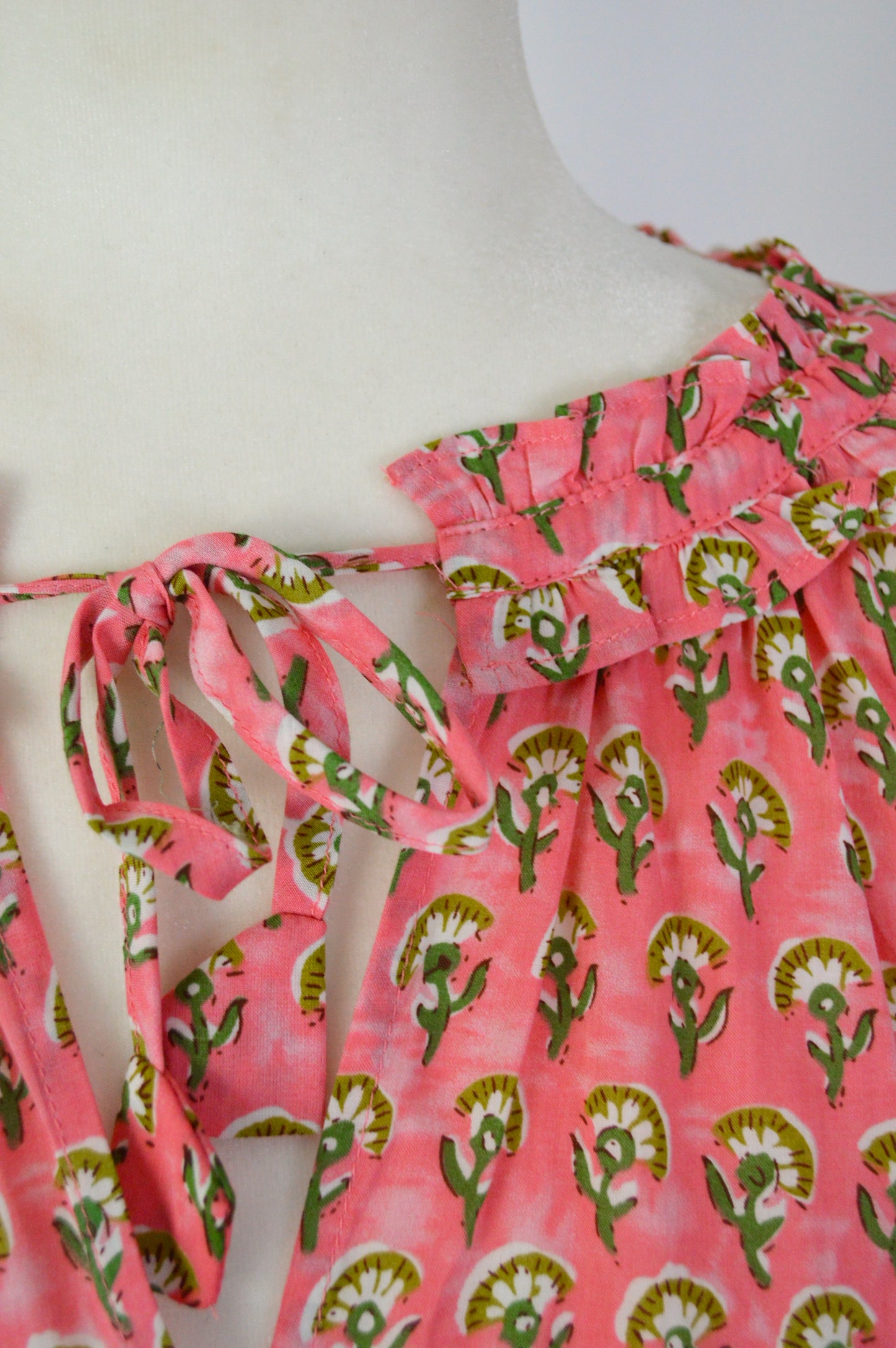 MARTHA'S VINEYARD PRINTED BLOUSE