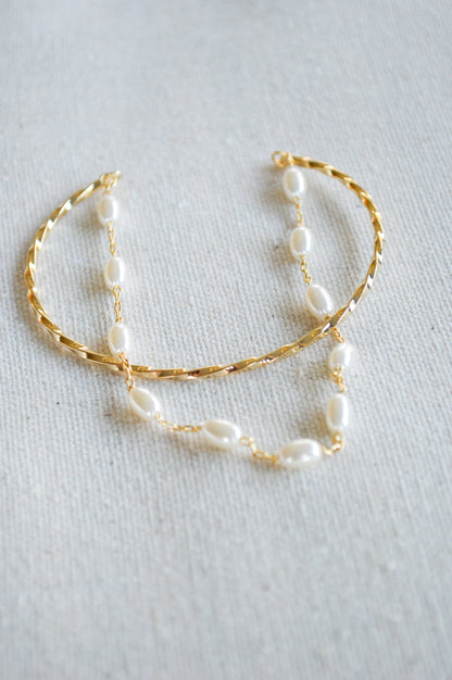 on the cape pearl cuff bracelet