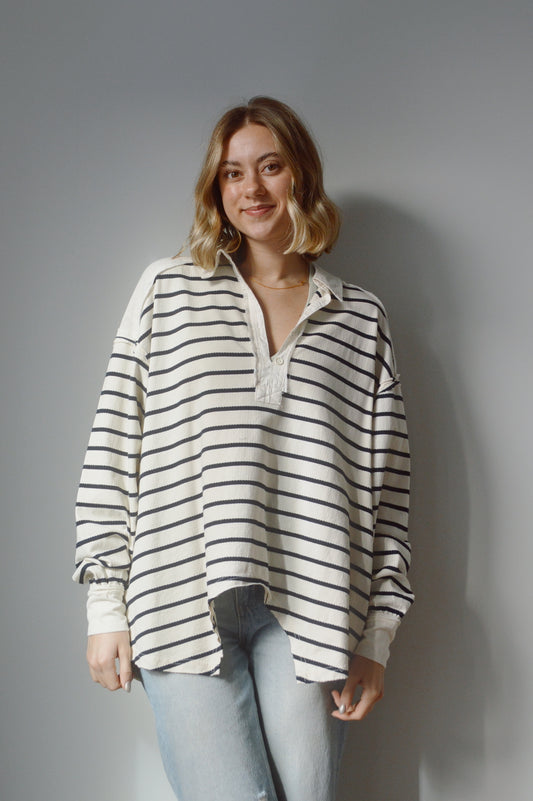 CLASSIC STRIPED TUNIC TOP