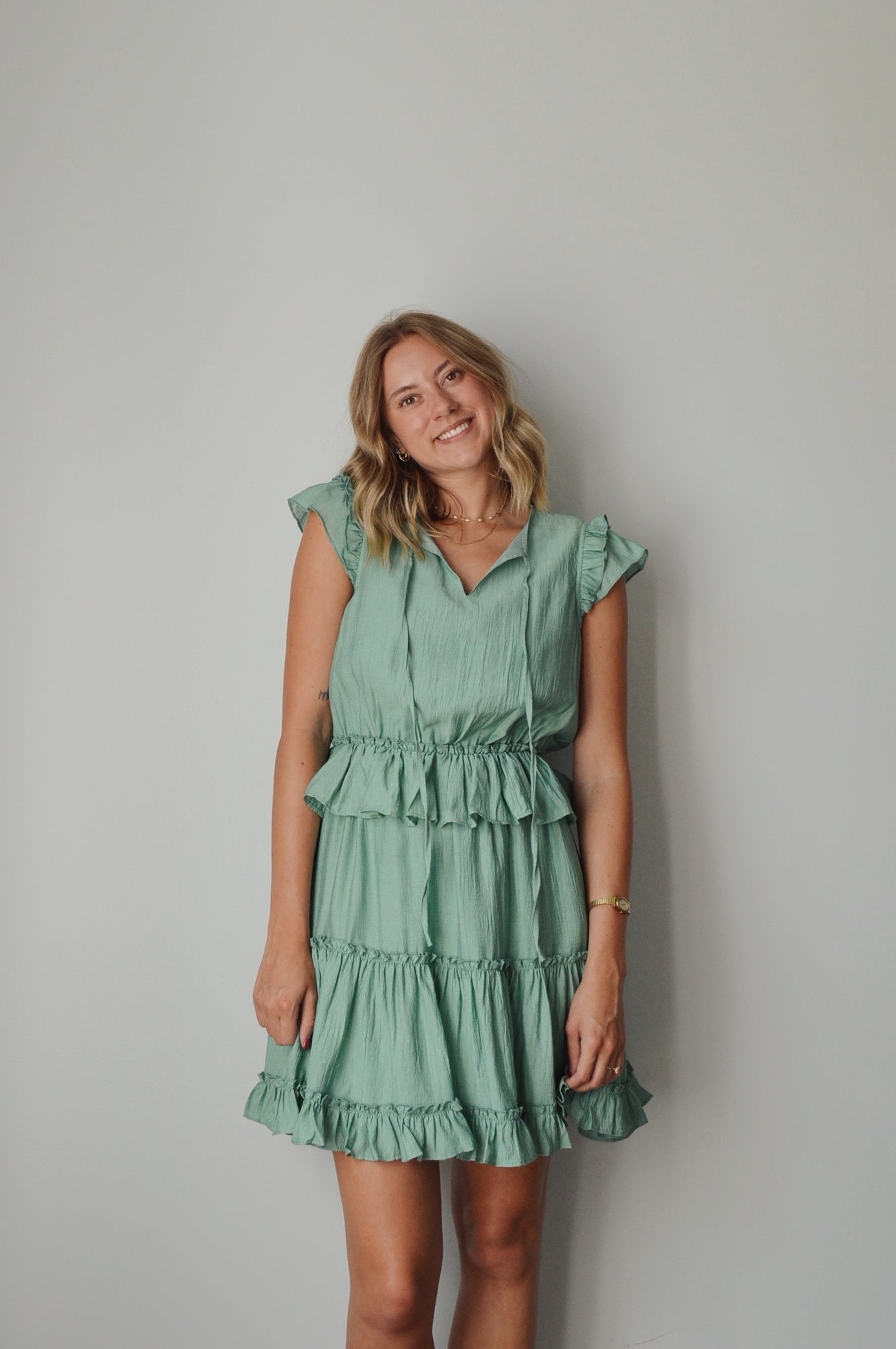 CLOVERFIELD MINI DRESS