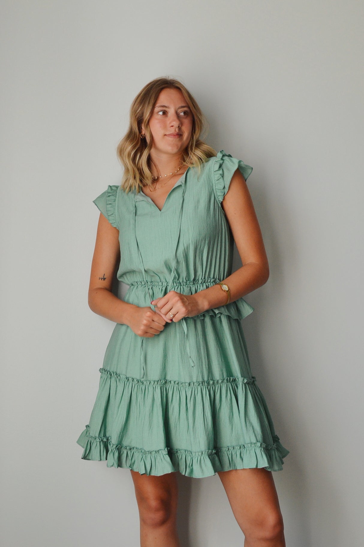 CLOVERFIELD MINI DRESS