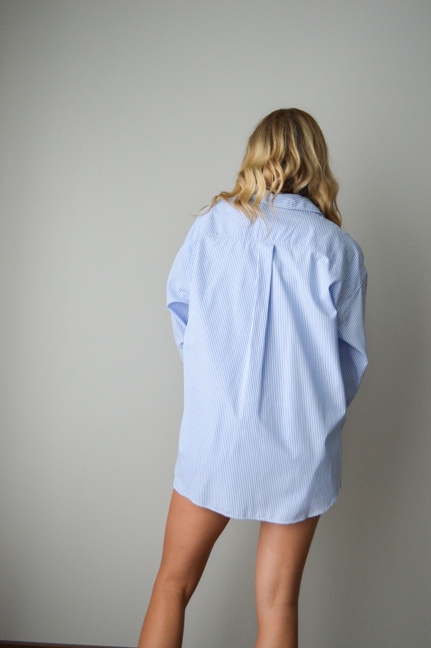 CAPE COD BLUE STRIPED BUTTON DOWN