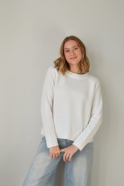 SNOW FLURRIES CLASSIC SWEATER