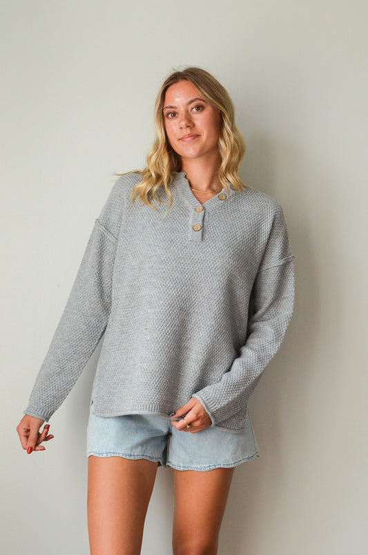ESTHER GRAY SWEATER