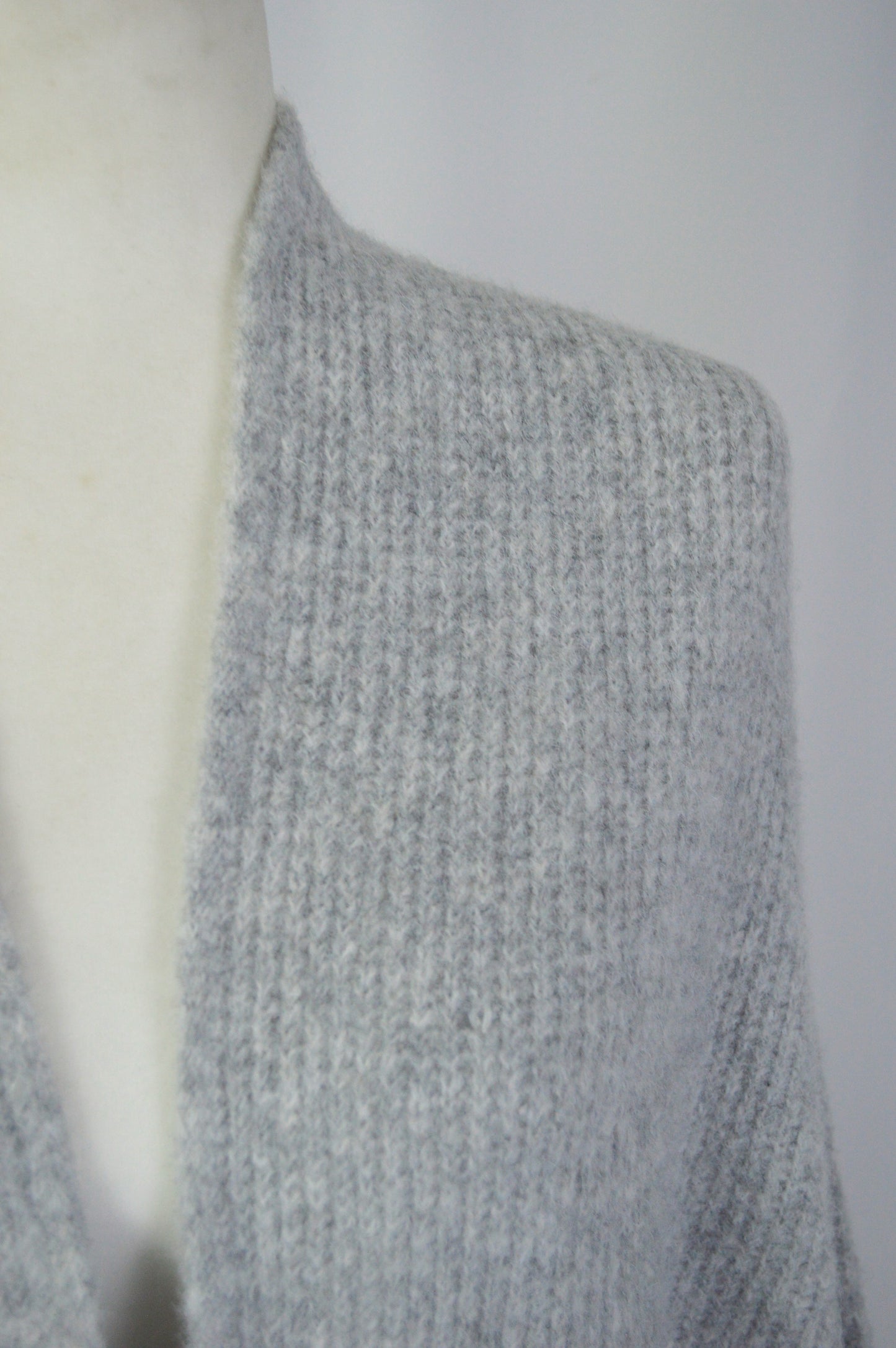 + HEATHER GRAY CARDIGAN