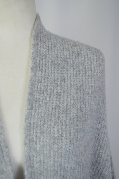 + HEATHER GRAY CARDIGAN