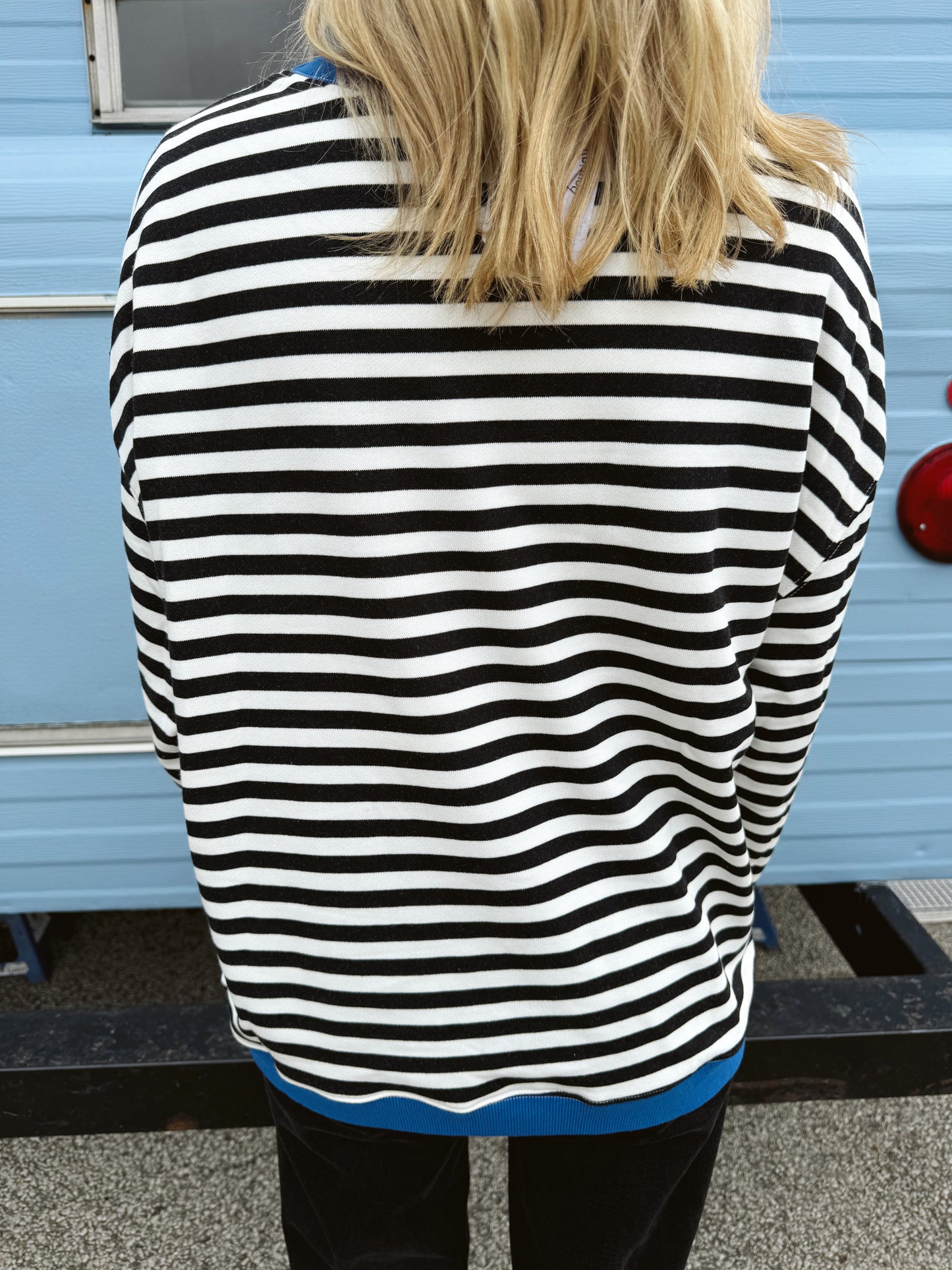 LANDRY STRIPED SWEATSHIRT