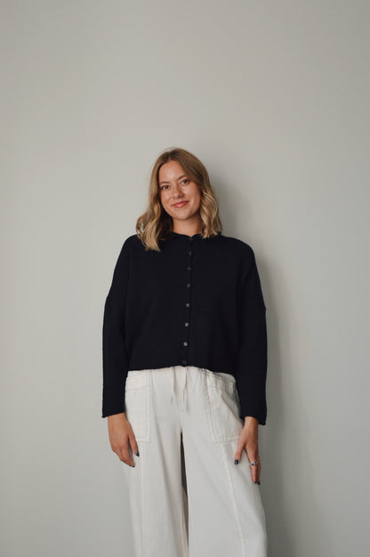 SUNDAY AFTERNOON NAVY CARDIGAN
