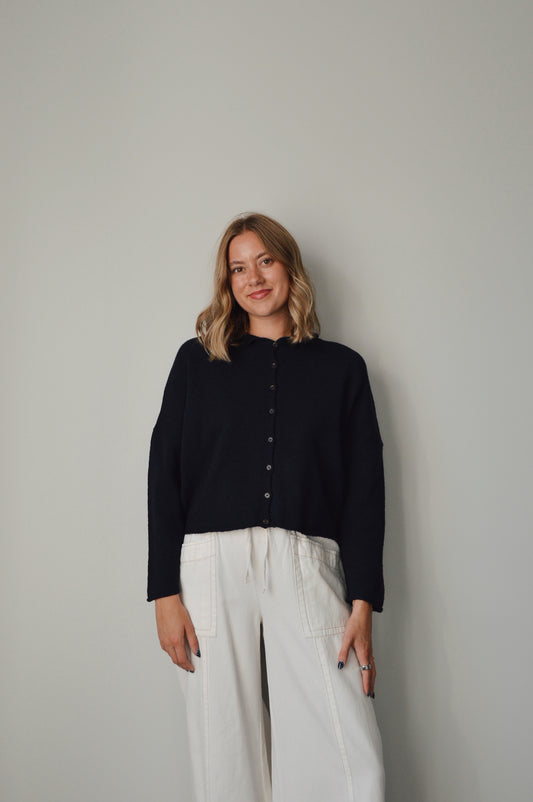 SUNDAY AFTERNOON NAVY CARDIGAN