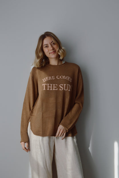 HERE COMES THE SUN SWEATER