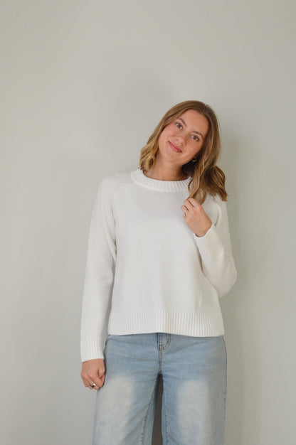 SNOW FLURRIES CLASSIC SWEATER