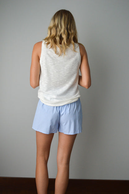 CAPE COD BLUE STRIPED SHORTS