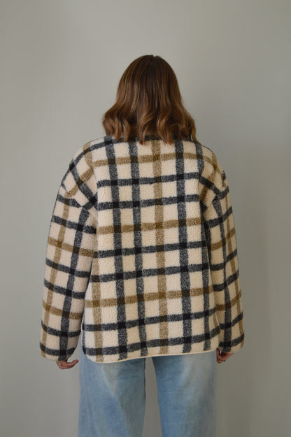 SNOW DAY PLAID JACKET
