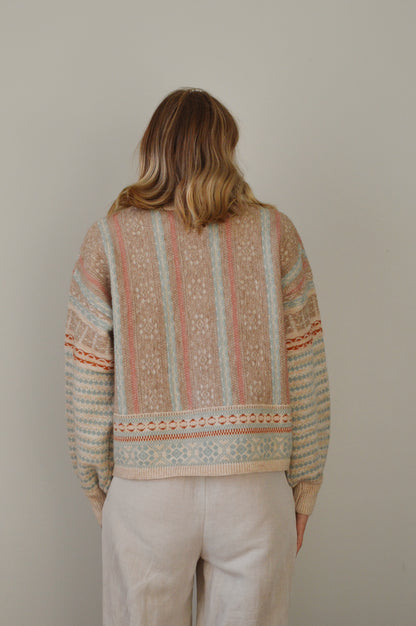 SNOW DAY AZTEC SWEATER