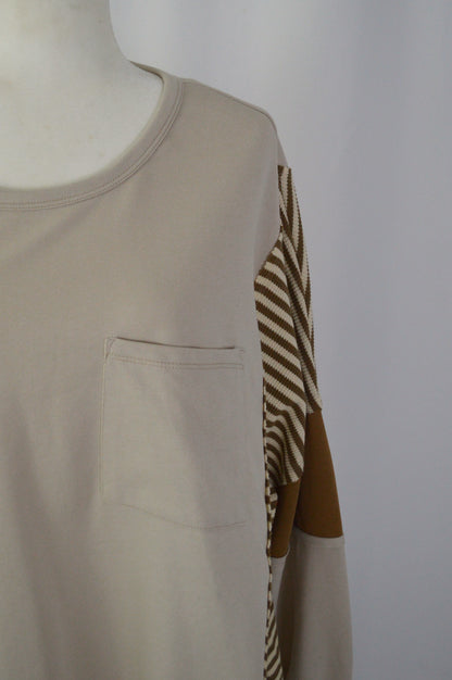 + SOLID & STRIPED TOP