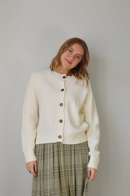 PAPERWHITE CARDIGAN