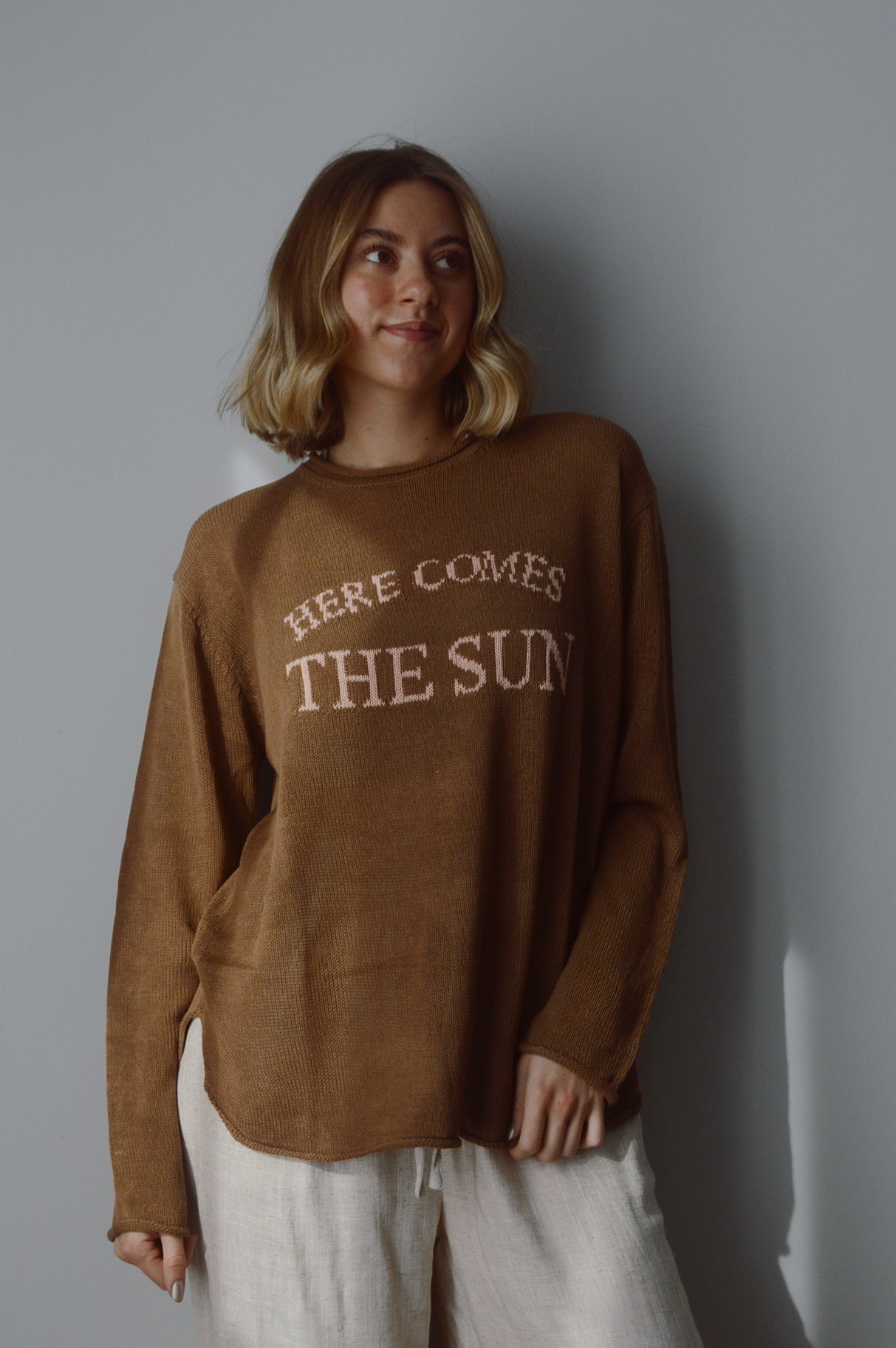 HERE COMES THE SUN SWEATER