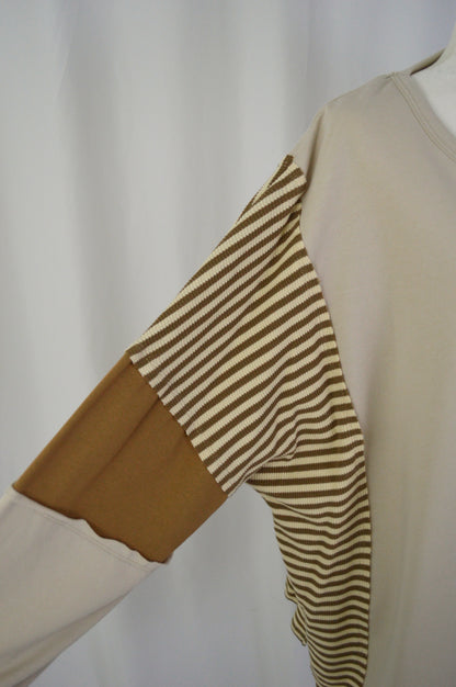 + SOLID & STRIPED TOP