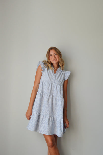 COUNTRY CLUB STRIPED DRESS