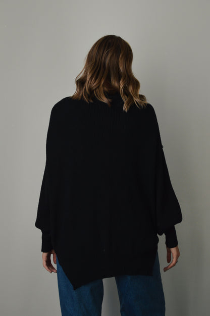 BACK TO THE BASICS BLACK SWEATER