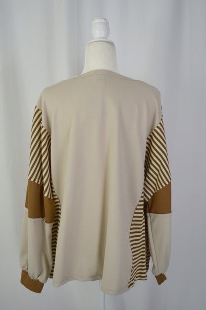 + SOLID & STRIPED TOP