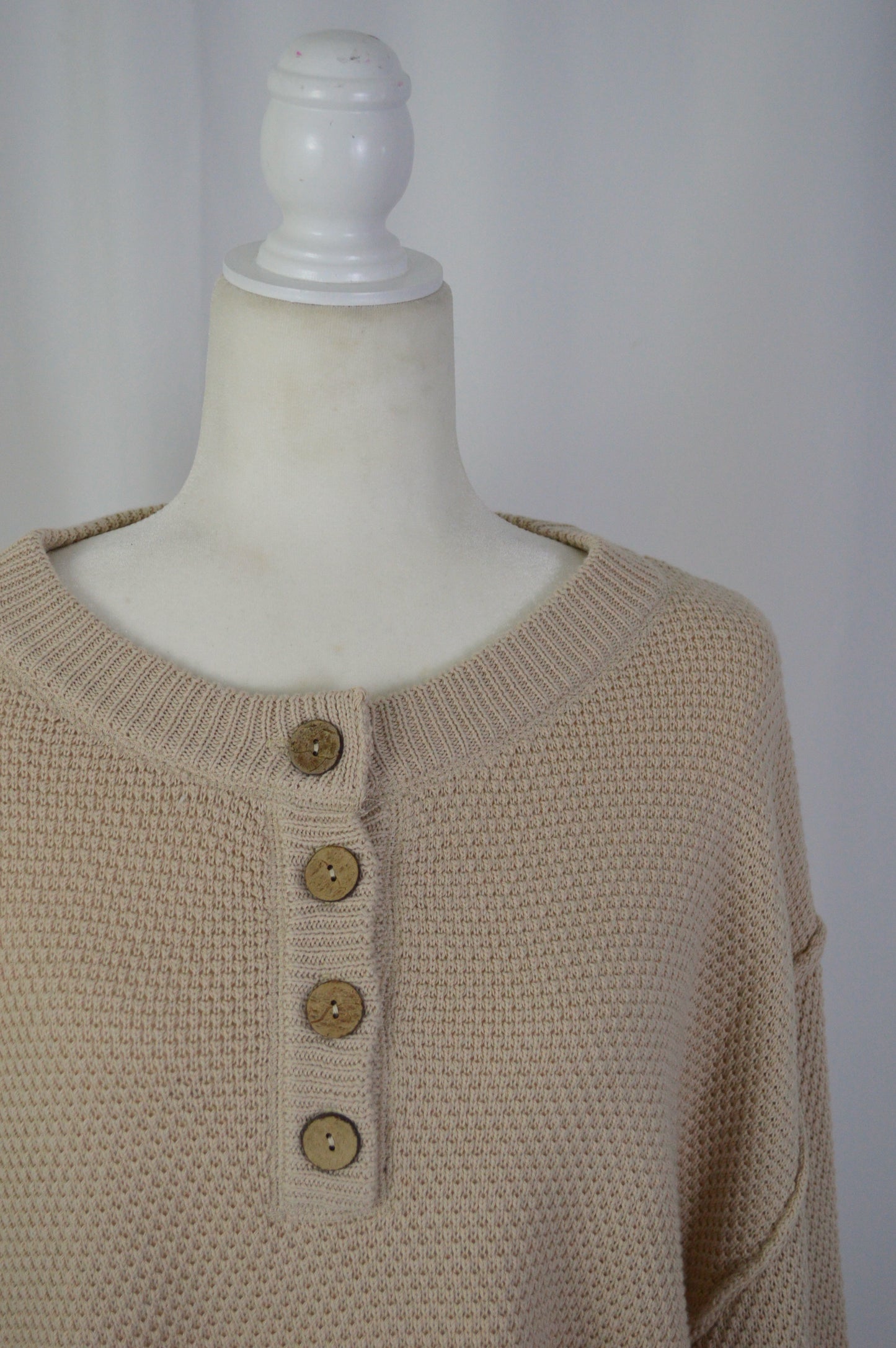 REST DAY OATMEAL SWEATER