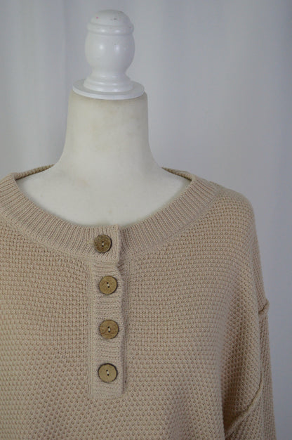 REST DAY OATMEAL SWEATER