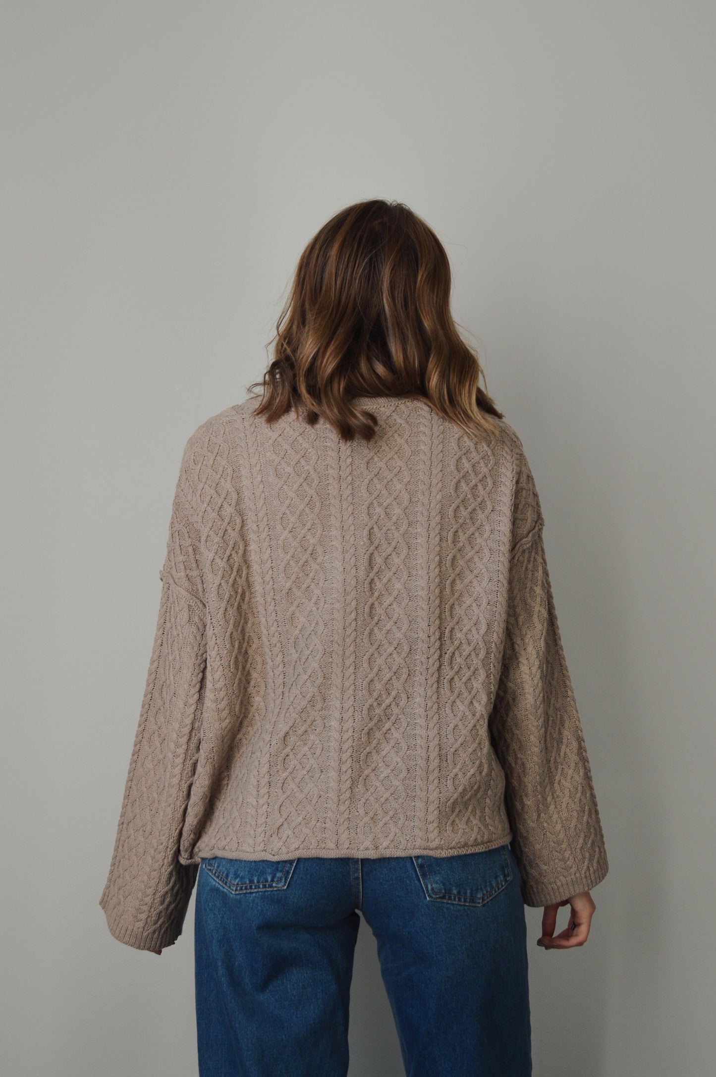 WALNUT CREEK CABLE KNIT CARDIGAN