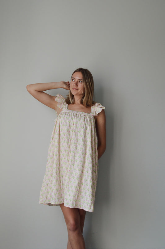 KATE PINK FLORAL DRESS