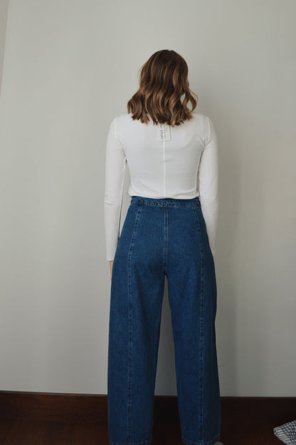 WALK IN THE PARK WIDE LEG JEANS